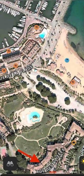 Proche St Tropez Refait A Neuf Bord De Plage Et Piscine Cogolin Extérieur photo