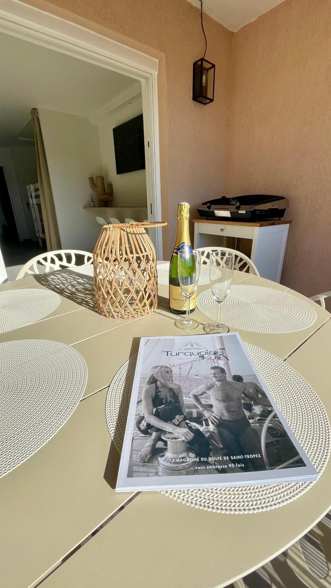 Proche St Tropez Refait A Neuf Bord De Plage Et Piscine Cogolin Extérieur photo